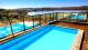 Samba Lagoa Santa - A infraestrutura do hotel encanta! A piscina, localizada no terraço, possui vista panorâmica e bar anexo.