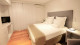 Sanma Hotel - Para o descanso, os confortáveis quartos têm Smart TV 43’’, ar-condicionado, frigobar, roupão, chinelos e amenities.