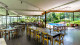 SPaventura Eco Resort - As refeições estilo buffet seguem o conceito “Farm to Table”, que preza por alimentos orgânicos e frescos.