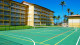 Gran Hotel Stella Maris - Na completa estrutura da propriedade, os amantes de esportes aproveitam ainda a quadra poliesportiva.
