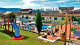 Summit Lago Hotel Lambari - Além da diversão na água, há um playground para o entretenimento dos pequenos.