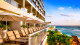 Sun Palace Cancun - A opção Ocean View, conforme sugere o nome, oferece ainda varanda com mesa e cadeiras de vista para o mar.