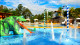 Terra Parque Eco Resort - Em meio a tantas opções, são seis toboáguas, playground infantil e espaço coberto com piscina aquecida.