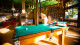 Villa dos Quilombolas - E salão de jogos com mesas de bilhar e carteado para os momentos de lazer.