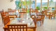 Vila Verde Hotel - Para melhorar, nada como um café da manhã (incluso) servido no restaurante.