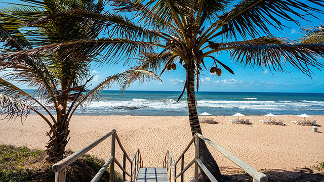 Sauipe Resorts Ala Mar - Também faz parte do complexo a Orla da Costa, que se estende ao longo de três praias.